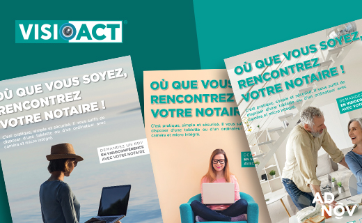 Visio : trois affiches pour vos salles d’attente !