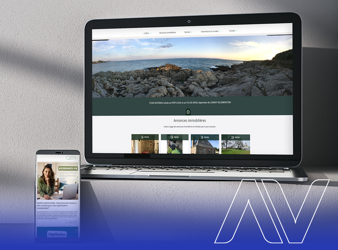 ADNOV - Site Internet Notaire