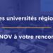 ADNOV aux Universités régionales 2026