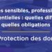 ADNOV - Données sensibles, professionnelles et confidentielles : quelles différences et quelles obligations ?