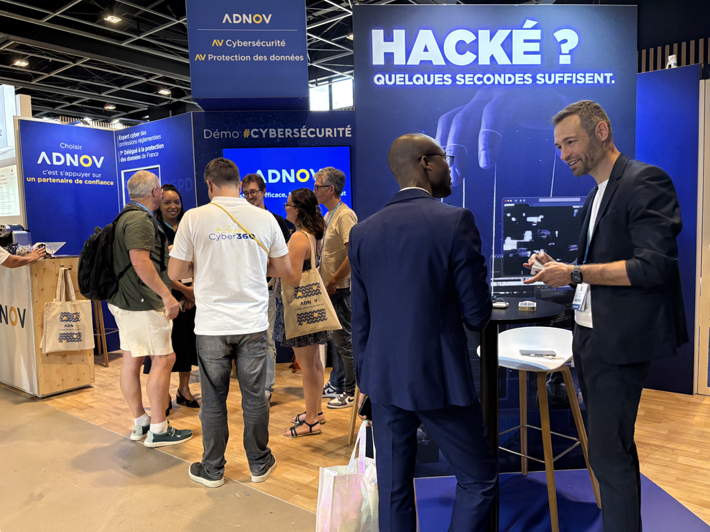 Congrès des Experts-Comptables et cybersécurité : échanges sur le stand ADNOV autour de la protection des données